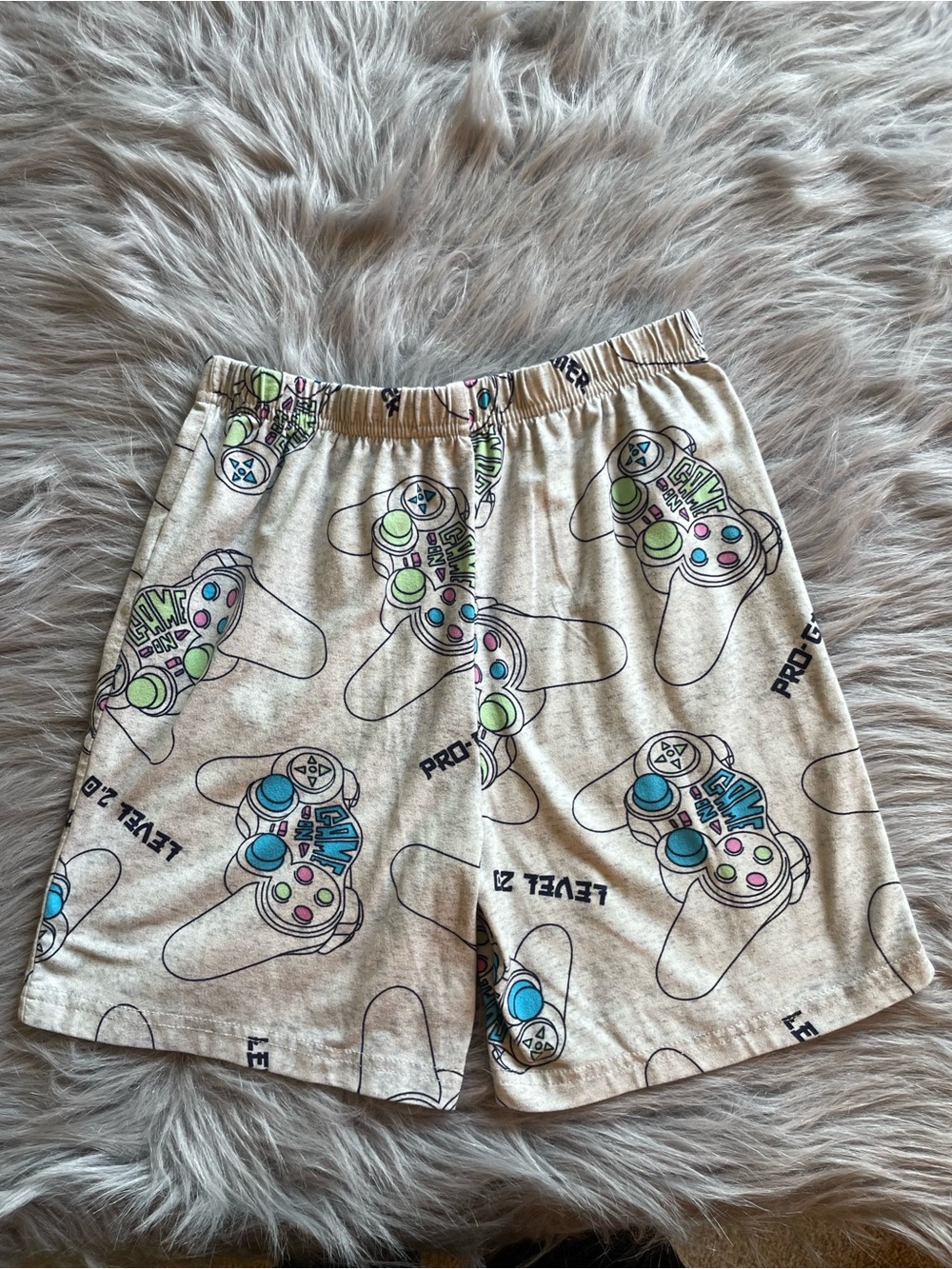 🪶Video Game Controller Print Lounge Shorts